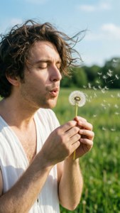 Menma Blowing Dandelion