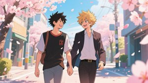 Mentor and Disciple Walk