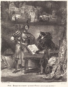 Mephisto Appears to Faust