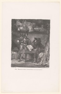 Mephisto verschijnt aan Faust