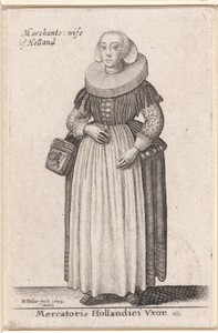 Mercatoris Hollandici Vxor / Merchants wife of Holland