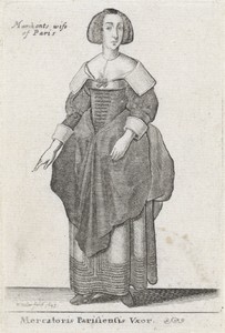 Mercatoris Parisiensis Vxor / Merchants wife of Paris