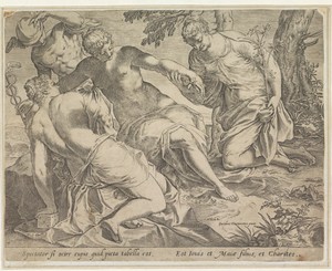Mercurius en de Gratiën