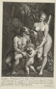 Mercurius en Venus onderwijzen Amor