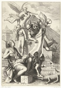Mercurius ontdekt de geschiedenis van het mysterie van Egypte