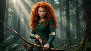 Merida's Forest Hunt