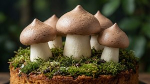 Meringue Mushrooms