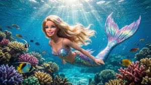 Mermaid Barbie Underwater Dream