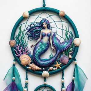 Mermaid Dream Catcher