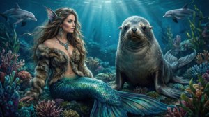 Mermaid Fur Mama