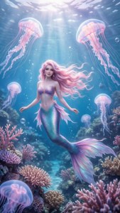 Mermaid Jellyfish Dream