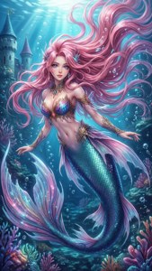 Mermaid Lacus Undersea