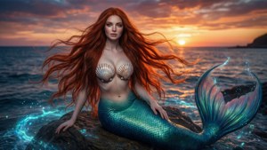 Mermaid Sunset