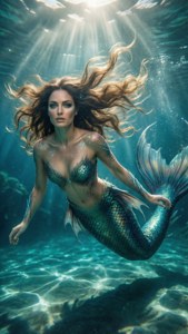 Mermaid Underwater