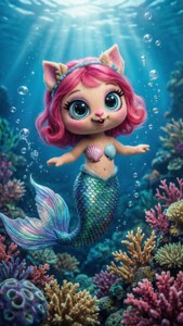 Mermaid Unikitty