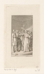 Merope roept het volk en de priesters op tot een eerlijk proces voor Aegisth