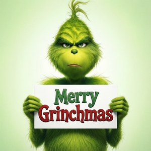 Merry Grinchmas Sign