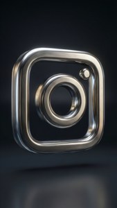 Metallic 3D Logo
