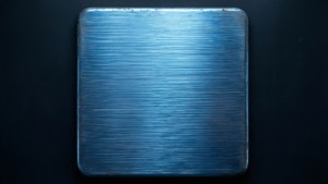 Metallic Blue Square