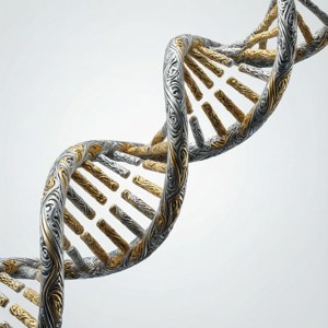 Metallic DNA Chromosome