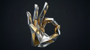 Metallic Geometric OK