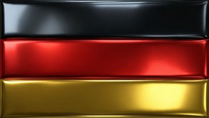 Metallic German Flag
