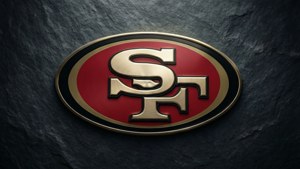 Metallic Logo Dark Background