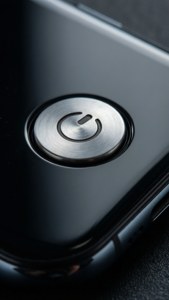 Metallic Phone Button