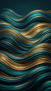 Metallic Ribbons