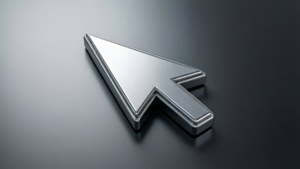 Metallic Silver Arrow