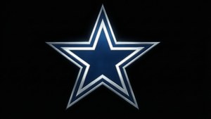 Metallic Star on Black