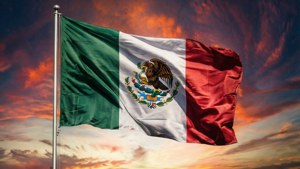 Mexican Flag Sunset