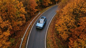 MG ZS Autumn Aerial