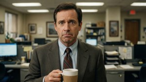 Michael Scott Confused