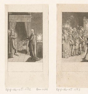 Michel l'Hopital vertelt Hendrik van Navarra over de moord op Coligny