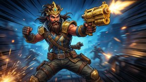 Midas Drum Gun Action