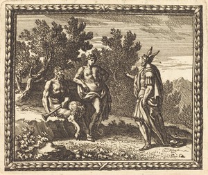 Midas with Apollo and Pan