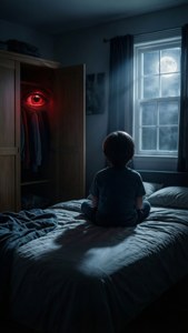 Midnight Bedroom Visitor