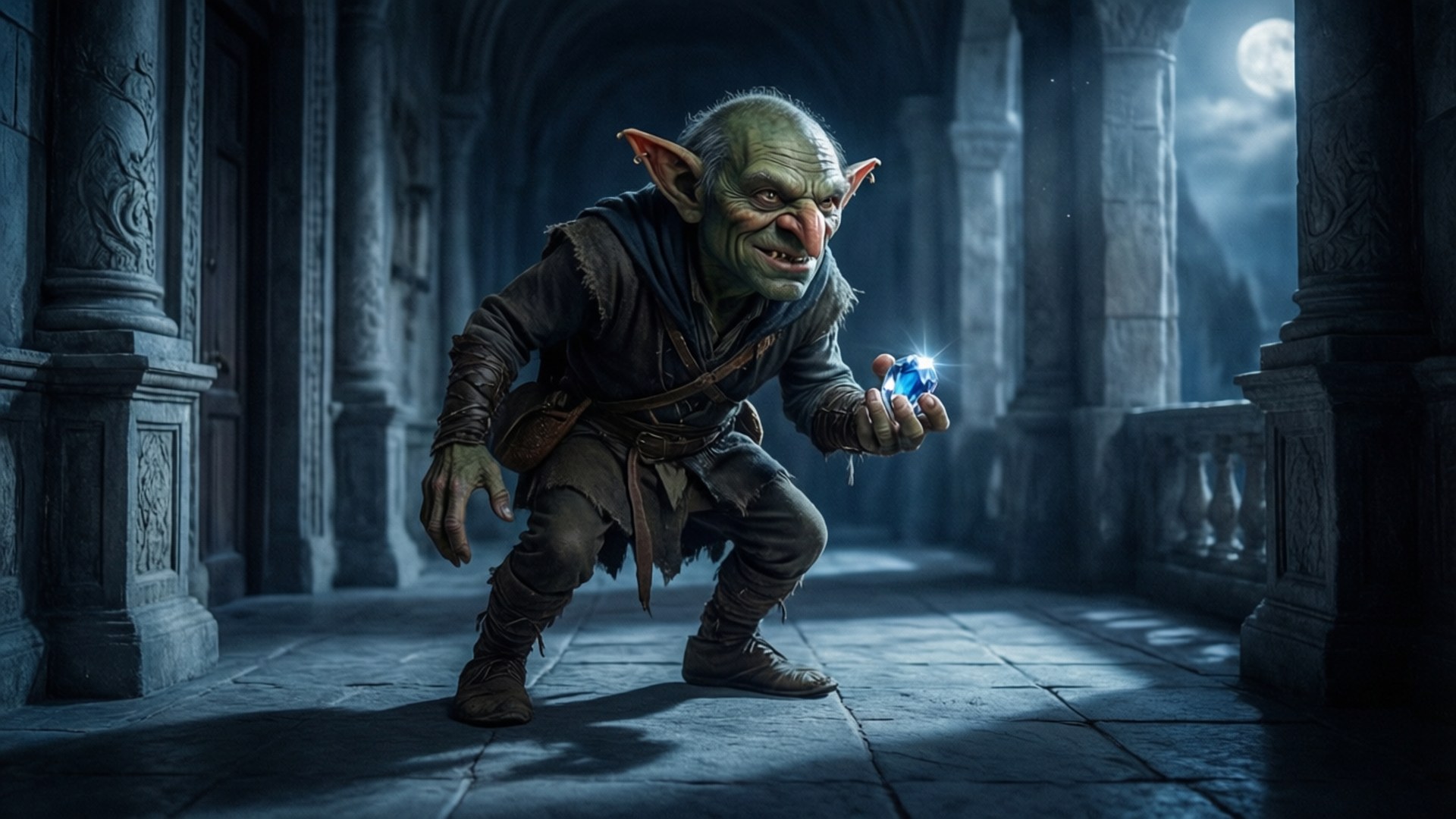 Midnight Goblin Thief by Wallpapers.art Studio