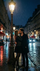 Midnight Kiss in Paris