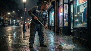 Midnight Mopping