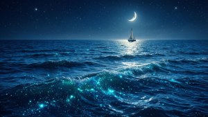 Midnight Ocean Glow