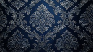 Midnight Silver Filigree