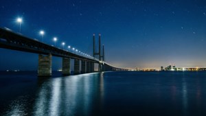 Midnight Starry Bridge