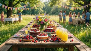 Midsummer Feast Table