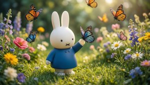 Miffy and Butterflies