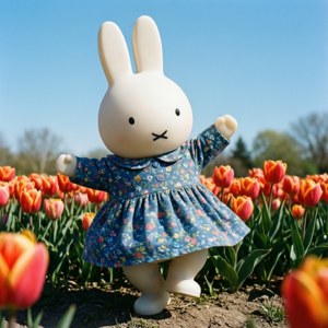 Miffy in Spring Field