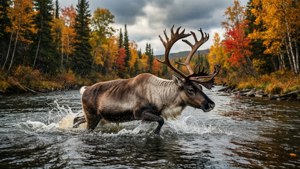 Migration River Crossing