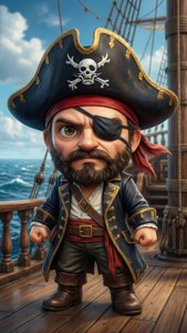 Mii Pirate Adventure