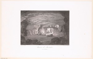 Mijnwerkers pauzeren in een steengroeve van Les Montalais